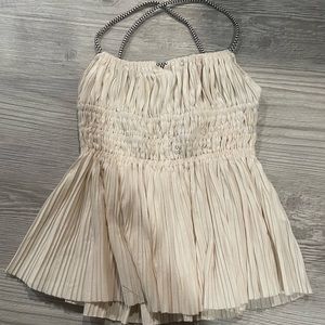 Off white/ Cream Tank Top